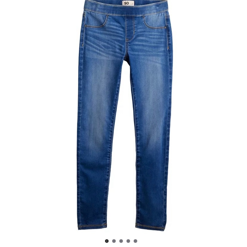 Girls SO Pull On Jeggings- Size 10